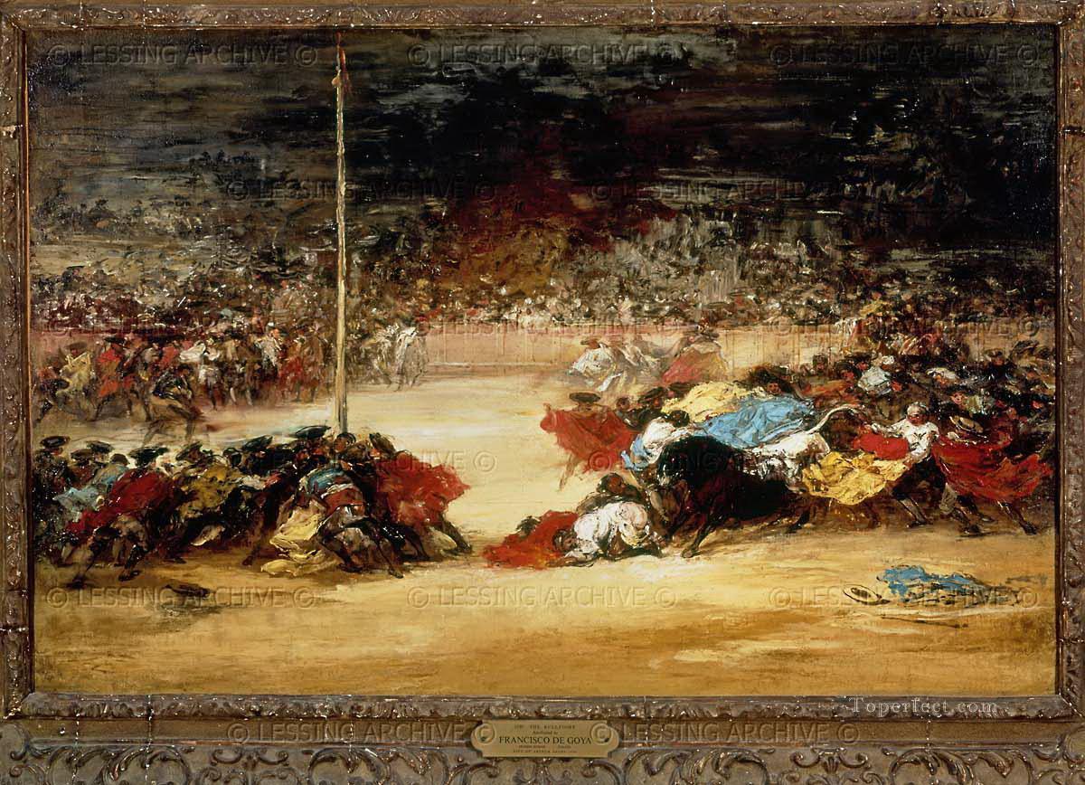 Bullfight Francisco de Goya Oil Paintings